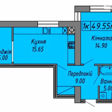 Продаж 1к Квартира Бандери Степана вулиця ЖК Скандинавия