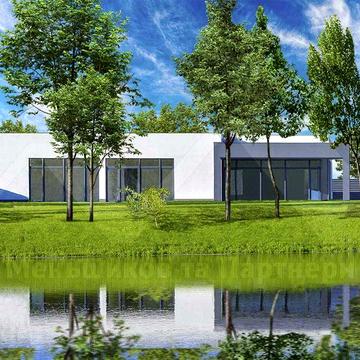 Власний вихід до води, закрите КМ Азімут (Azimut River Club)