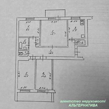 4-х к. кв. 700 річчя, р-н Депот Центр 3 пов. не кутова, на дві сторони