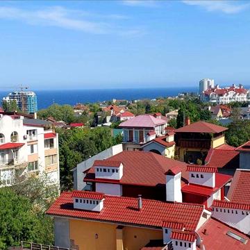 ЖК "Тенистый", 144 метра с террасой с видом на море, 3 комнаты, ЖК Тенистый