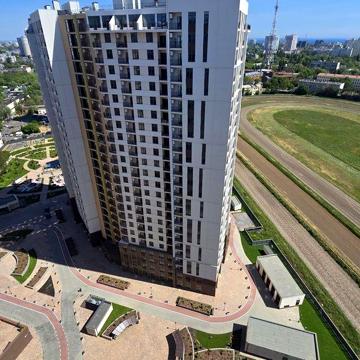 Шикарная 1 комнатная квартира, 63 Кадор/Краснова,вид на Ипподром,43 кв ЖК 63 Жемчужина