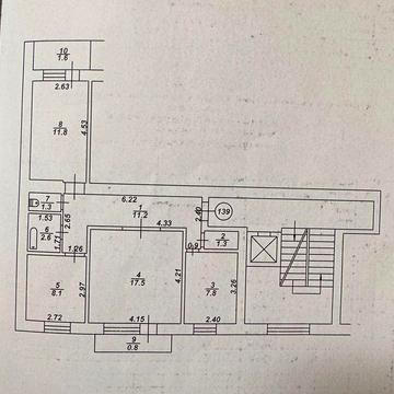 Продам 3-кімнатну квартиру.Центр.