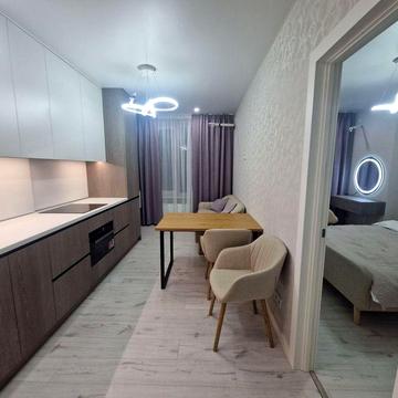 Євродвушка 37 кв.м. з ремонтом та меблями в ЖК Метрополiс на Теремках ЖК Метрополiс