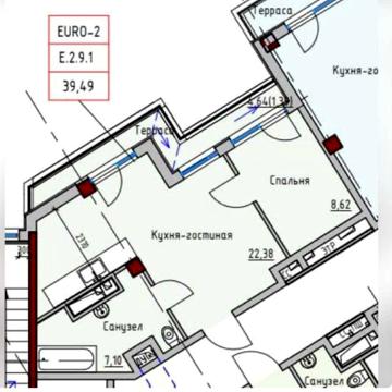 Продається 1-к квартира в ЖК “Простір на Софіївській”, Будинок Е ЖК Простір на Софіївській