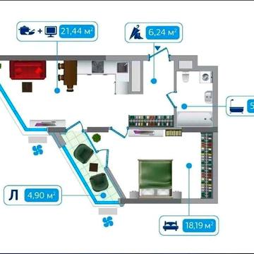ЖК Зарічний, Продаж 2 кімн. квартири ЖК Зарічний