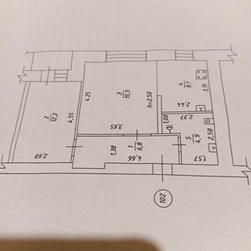 Продам квартиру 2 кімнатну