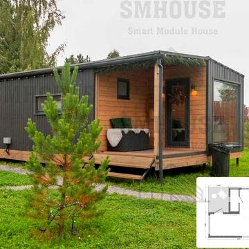 Модульний будинок/дім ІСЛАНДІЯ 45 м²