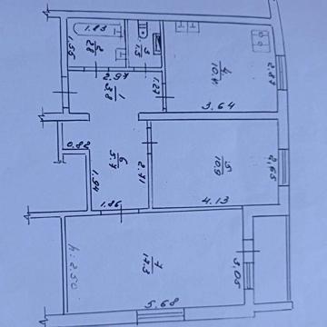 Продається 2-х кімнатна квартира, місто Глухів