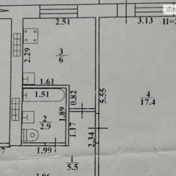 Продаж 1к Квартира Космонавтів вулиця