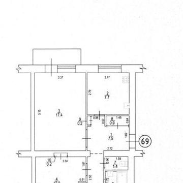 Продам 3-х комнатную квартиру