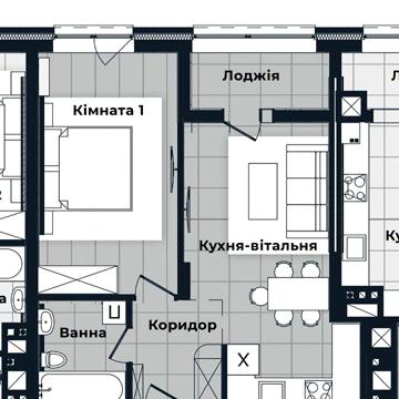 Продаж 1к Квартира Буковинська вулиця ЖК Compass