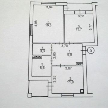 2 - комнатная квартира