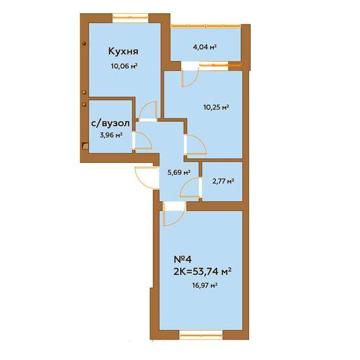 2К квартира, ЦІНУ ЗНИЖЕНО! ЖК Grand Villas