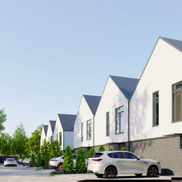 В продаже таунхаус 110 м2, рядом лес и река!