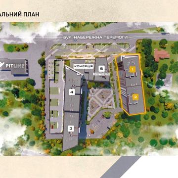 2к квартира у ЖК Peyot Перемога 6 ЖК Peyot