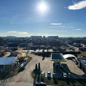 Видова двокімнатна квартира ЖК шоколад