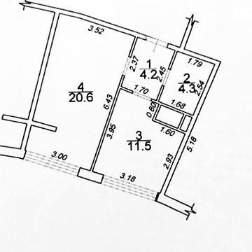 Продаж 1к Квартира Валерія Самофалова вулиця ЖК Сорок восьмая жемчужина