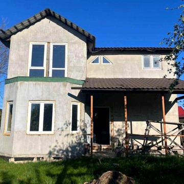 Продам будинок 160 м2, 5,5 соток, фасад, Круглик (м. Теремки, Іподром)