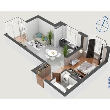 Продаж 1к Квартира Леоніда Бірюкова бульвар ЖК Гранд Бурже