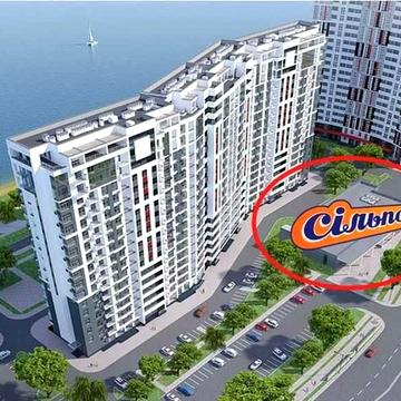 2к Просторная, Правильная планировка 81кв.м жк Русановская Гавань ЖК Русановская гавань