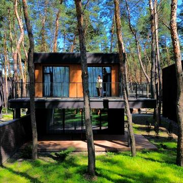 Заміська резиденція з ремонтом,технікою біля Goodzone в сосновому лісі