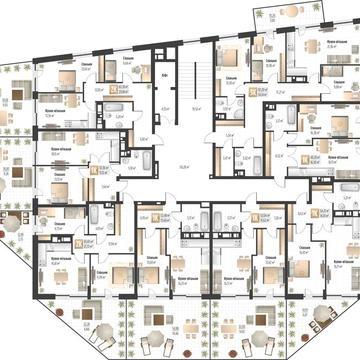 Продаж 1 кім. квартири SOUL PARK вул П. Орлика 52.04 кв.м ЖК SOUL PARK