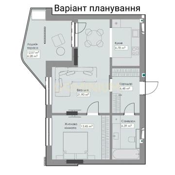 Продається квартира в новобудові м. Хуст