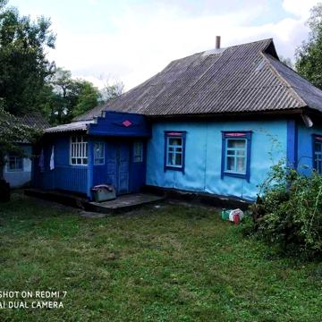 Будинок в селі. Електрика проведена