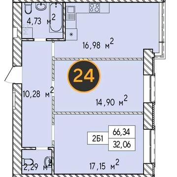 ТОП 2-к квартира 67,1 м2 Фаворит Преміум на парк! Сертифікат, єОселя! ЖК Фаворит Преміум