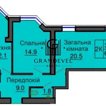 Продаж 2К Квартира, ЖК Софія Резіденс, Софіївська Борщагівка ЖК Софія Резіденс