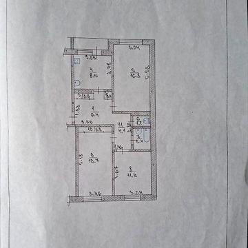Продам 3к квартиру новой планировки