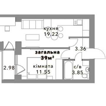 Продаж 1к Квартира Соборна вулиця ЖК Soborniy