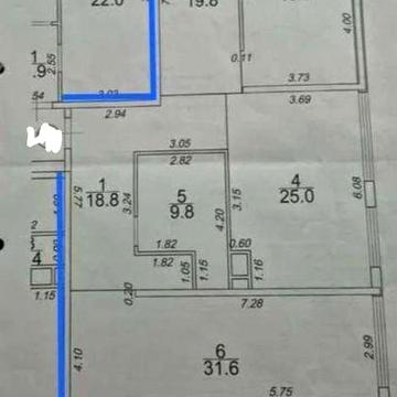 Продам большую 3 комнатную квартиру на Таирово ЖК жемчужина
