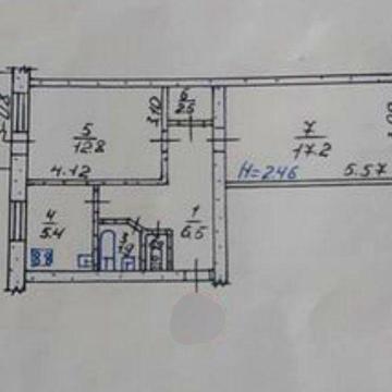 Продам 2 кімнатну квартиру новий район центрова