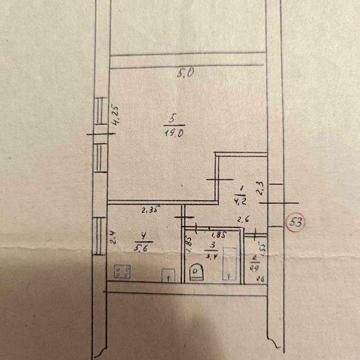 продам 1 кімнатну квартиру в центрі Охтирки
