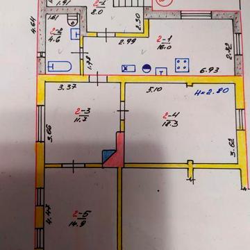 ЦЕНТР.Продам пол дома в центре .200 м.от реки. За сертификат.