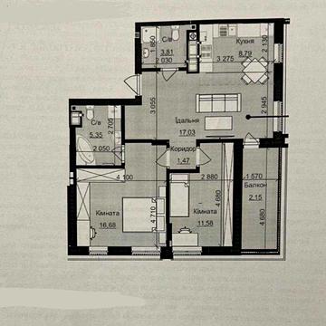 Продаж 2-кімнатної квартири у ЖК Nova Magnolia