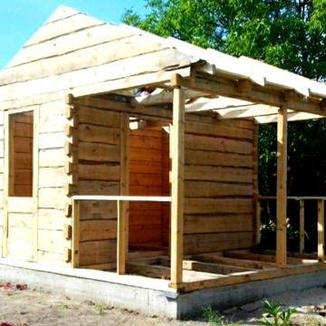 Будинок новий з  бруса. Дача баня зруб