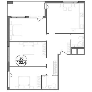 Продаж 3к Квартира Широка вулиця ЖК Гринвуд-3