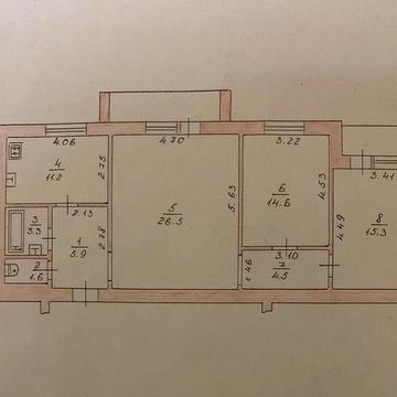 Продам 3-кімнатну квартиру