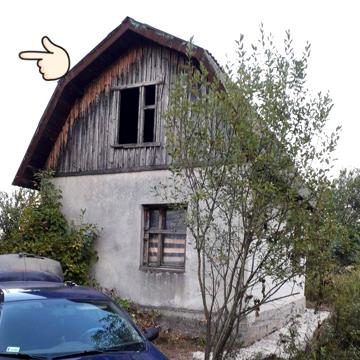 Дачний будинок з планом на розбудову Микитинці