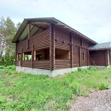 Будинок зі зруба 250 кв. м + 75 соток у мальовничому с. Гореничі