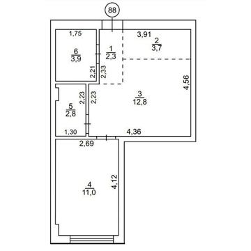 Продаж 1к Квартира Паризької Комуни вулиця ЖК Апарт-комплекс Тиса Renovation