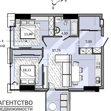 Продаж 3к Квартира Січеславська Набережна вулиця ЖК Mayak