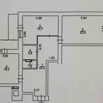 90 м2 - 2(4)к. Квартира, вул. Конча-Заспинська (генерала Матикіна), 12 ЖК Лісовий