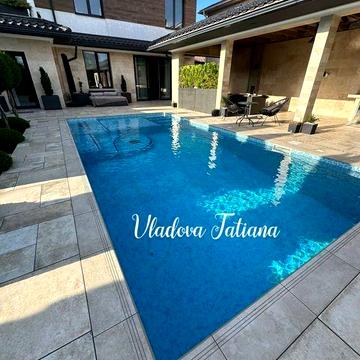 Аренда НОВОГО ДОМА в Совиньоне,  350м², бассейн ,гараж