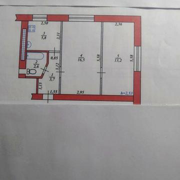 Срочно продам в місті Лозова  2 кімнатну квартиру