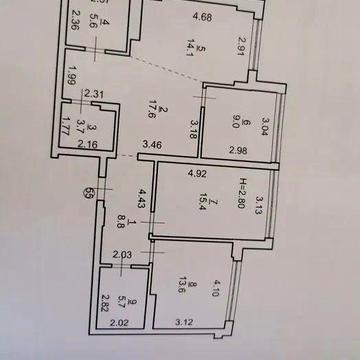 Продаж 3к квартири(сирець) в ЖК ПАРКОВА АЛЕЯ, можна робити ремонт ЖК Паркова Алея