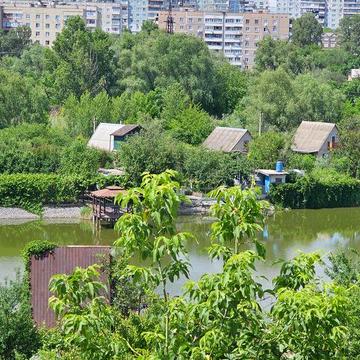 Дача с Видом на Озеро, в городе, на Вырве, 6 соток + Баня