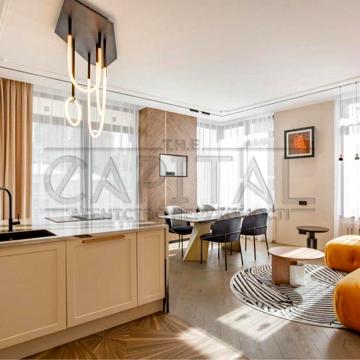 Продаж квартири з ремонтом 77м2, ЖК Тетріс Хол, Печерськ, Федорова 2а ЖК Tetris Hall